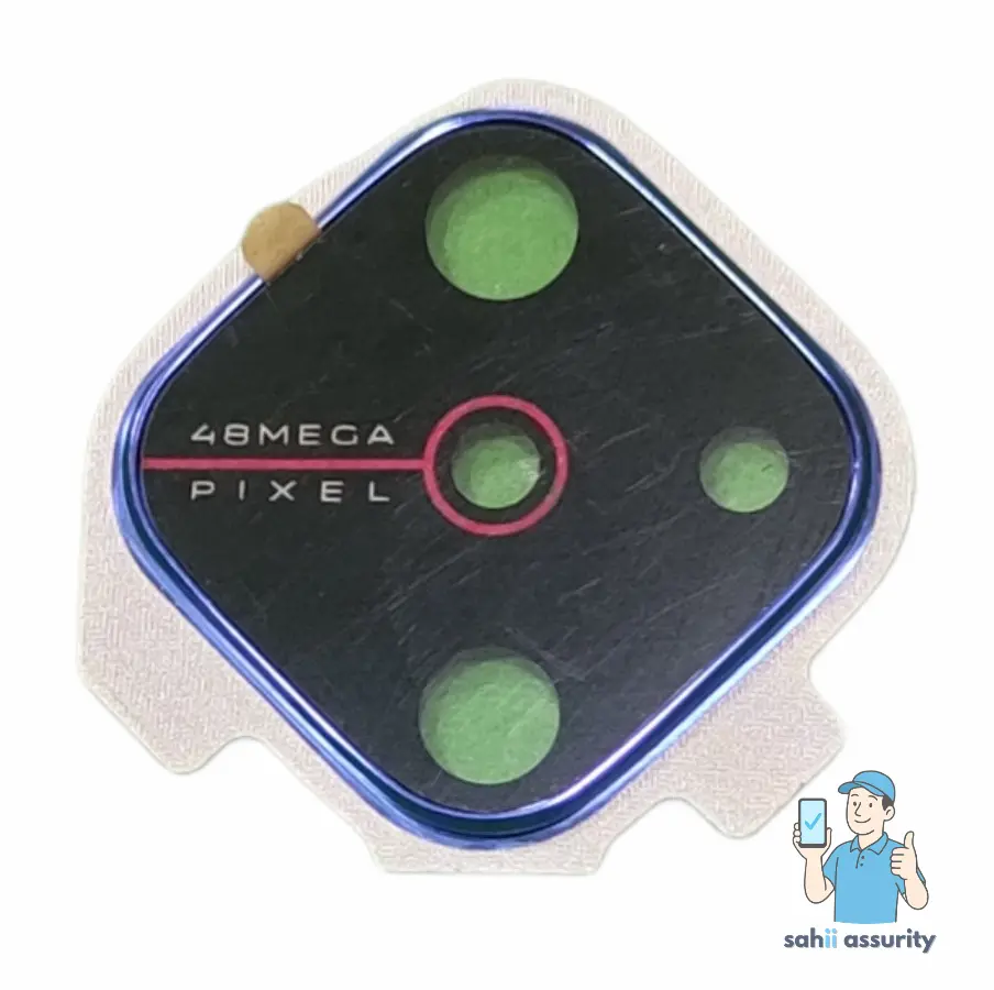 Camera Lens Glass with Frame for Vivo S1 Pro Blue thumbnail